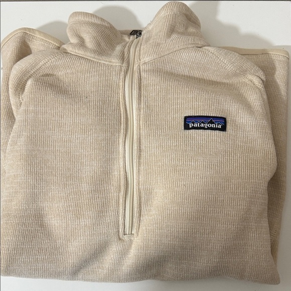Patagonia Sweaters - Patagonia Zip-Up Sweater in Cream